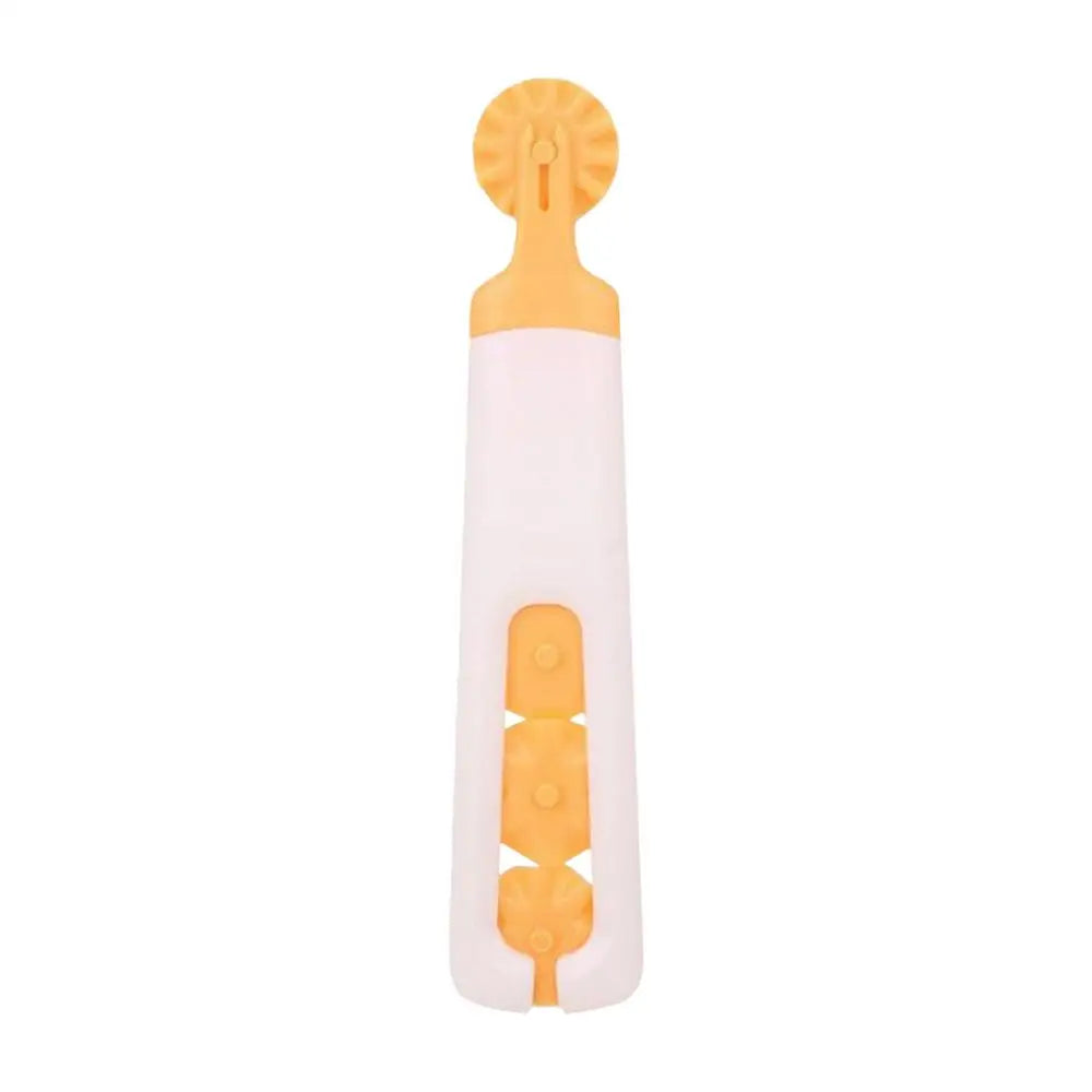 Cortador de pizza pequeño Rodillo de corte de pasteles de precisión Gadget de cocina multifuncional Rodillo cortador de masa con mango Adecuado para tarta