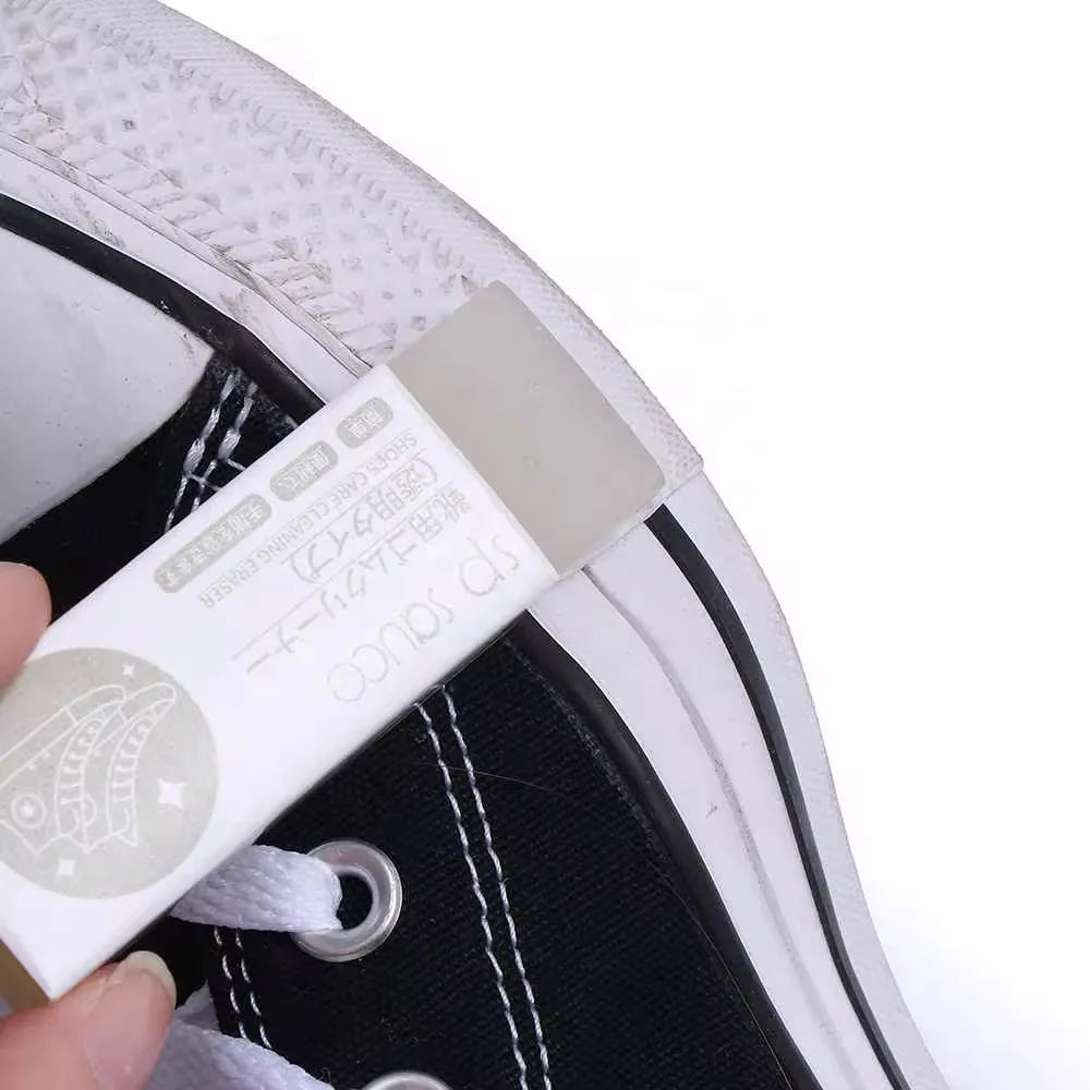 Borrador de Goma para Limpieza de Zapatos, Cuidado de Zapatillas, Limpiador de Cuero, Limpieza para Zapatos de Cuero y Gamuza, Botas, Nuevo Borrador y Cepillo para Zapatos