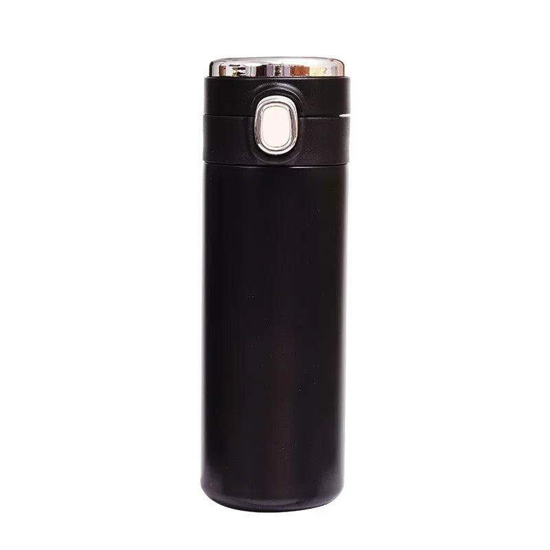 Botella de agua de acero inoxidable Smart Thermos de 400ML con pantalla digital LED de temperatura, tazas térmicas para café, vasos inteligentes con aislamiento