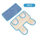 Almohadilla de Trapeador Reutilizable Para Trapeador, Almohadilla de Microfibra de 11*5.7 pulgadas Recargable Lavable Para Limpieza de Zócalos en Pisos Duros, Almohadilla de Limpieza Húmeda/Seca