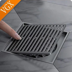 Estante de Esquina para Ducha de Baño VGX, Organizador de Almacenamiento, Estantes Montados en la Pared, Cesta de Acero Inoxidable, Accesorios de Cocina