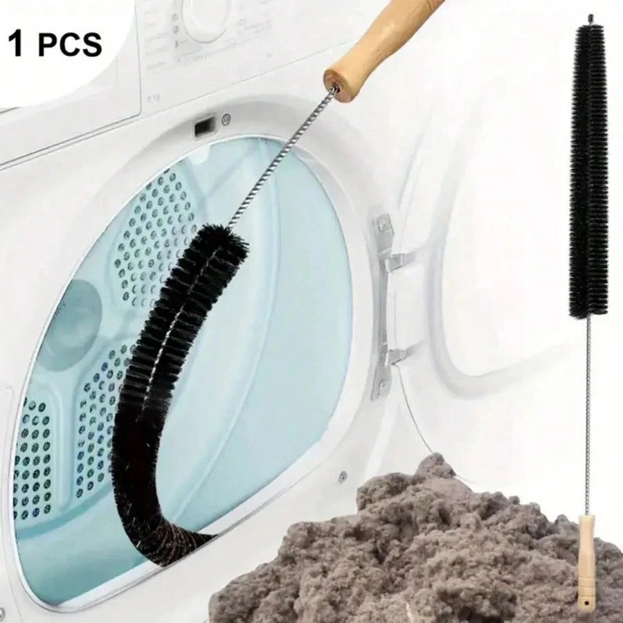 Kit de Limpieza de Conductos de Secadora Cepillo para Pelusa Limpia Eficazmente Conductos de Secadora Obstruidos