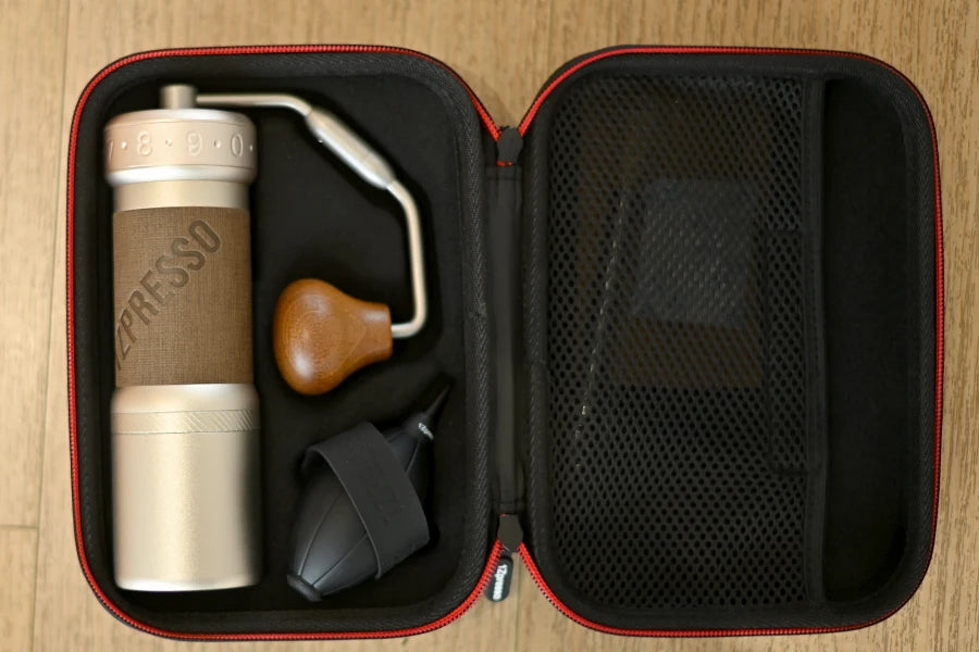 Molino de café 1zpresso Kultra Molino de café portátil manual Burr ajustable de acero inoxidable 304 Burr especial de 7 núcleos